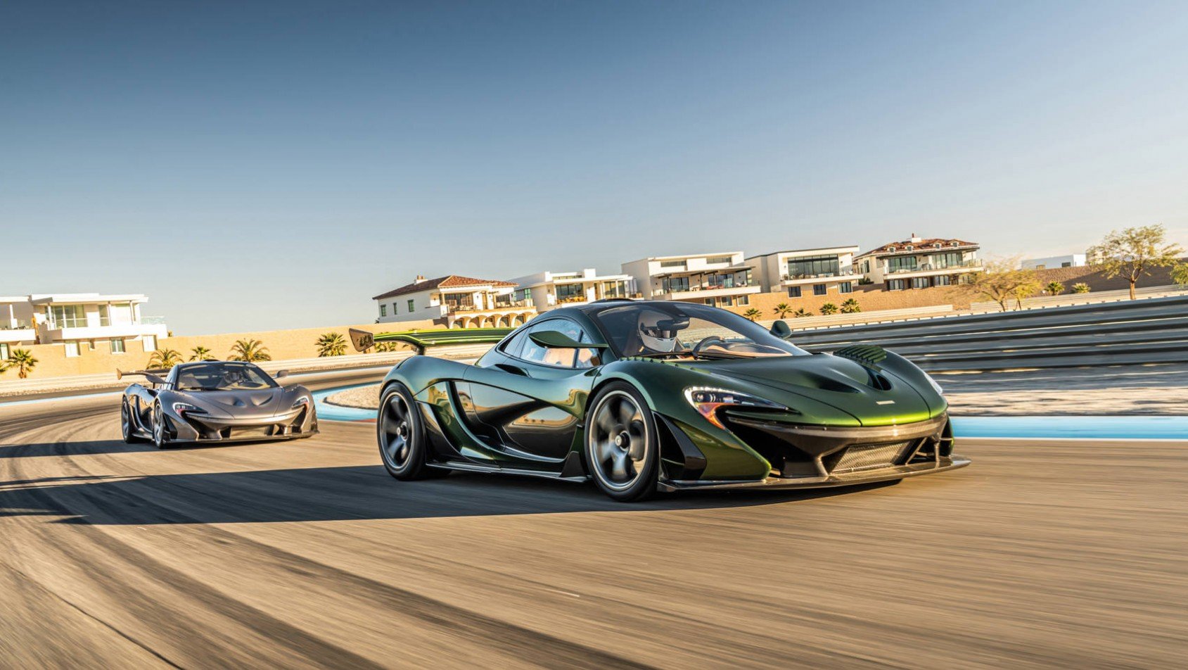 Lanzante McLaren P1 na torze