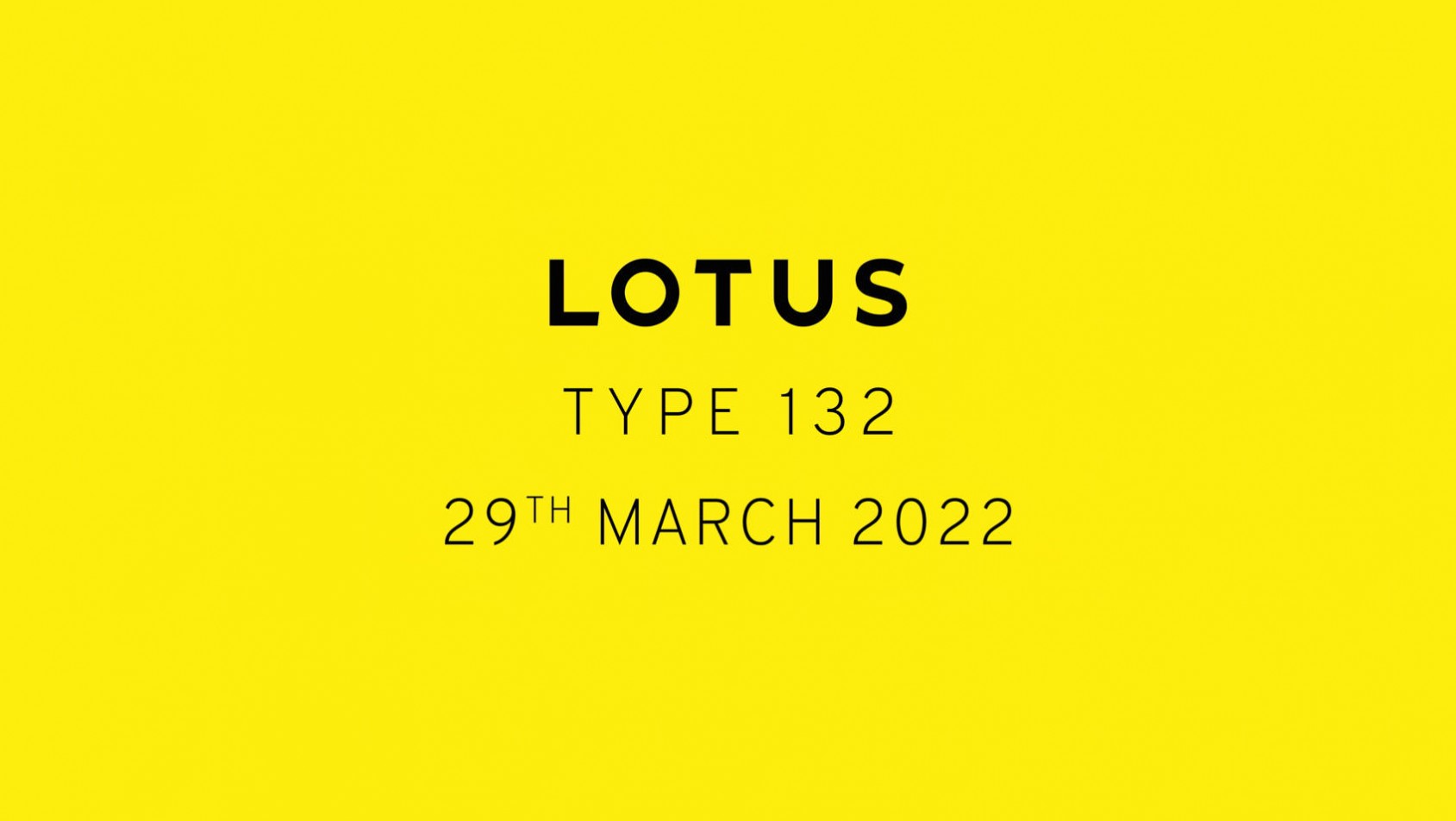 Zapowiedź Lotus Type 132