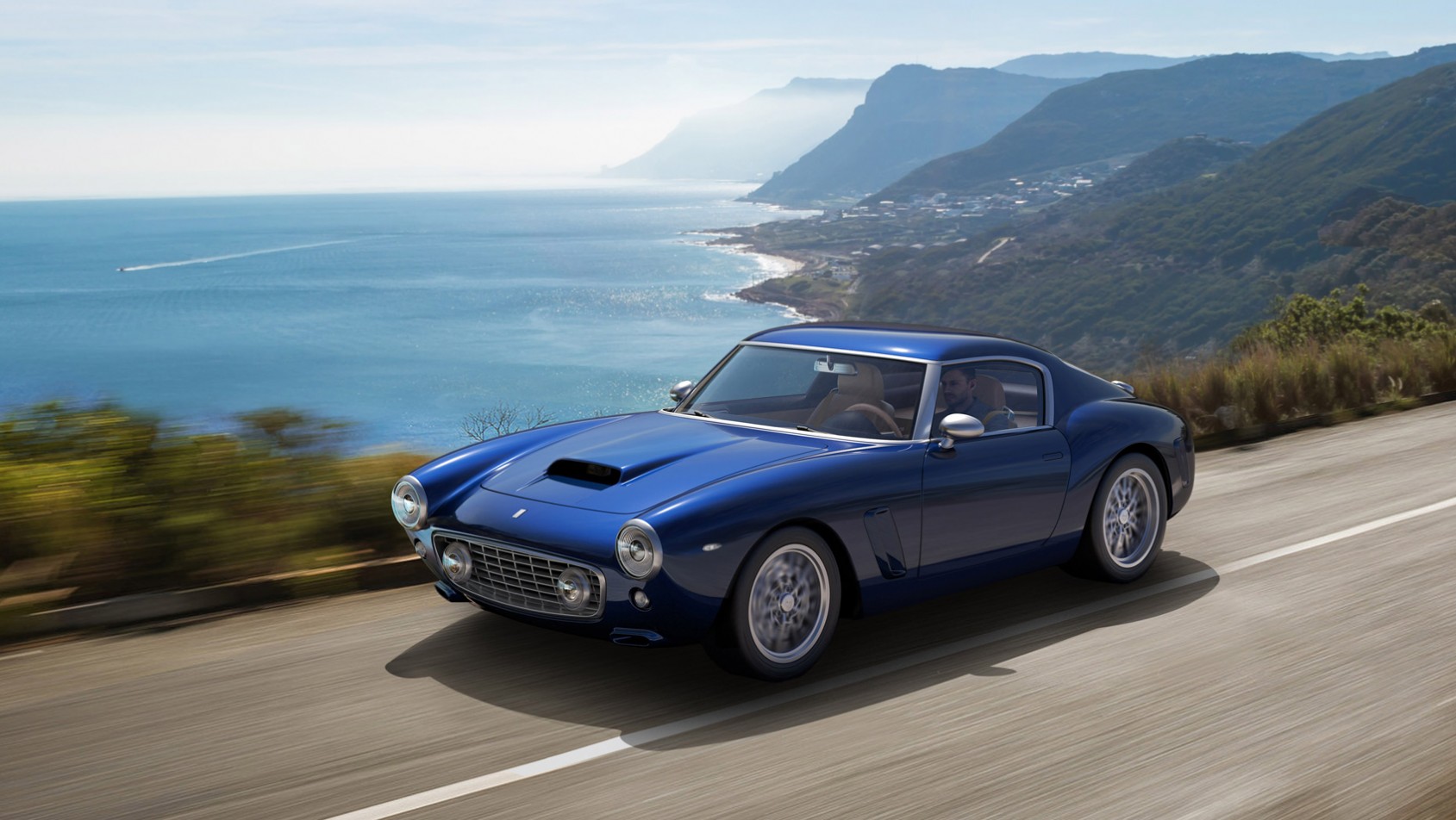 Restomod RML Short Wheelbase na ulicy