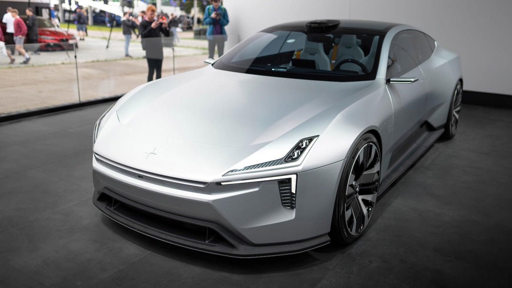 Polestar 5 Precept concept na pokazie