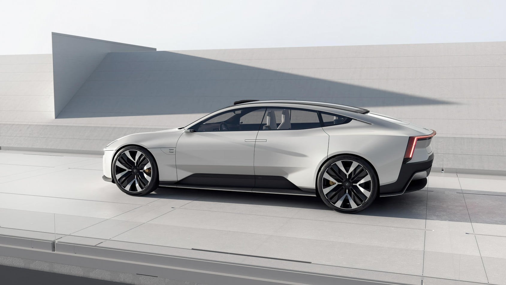 Polestar 5 Precept concept sylwetka