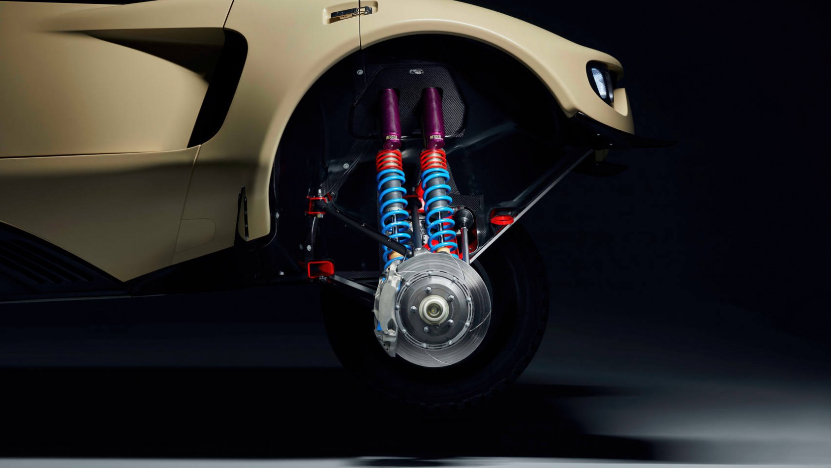 Prodrive Hunter BRX T1+ masywne zawieszenie