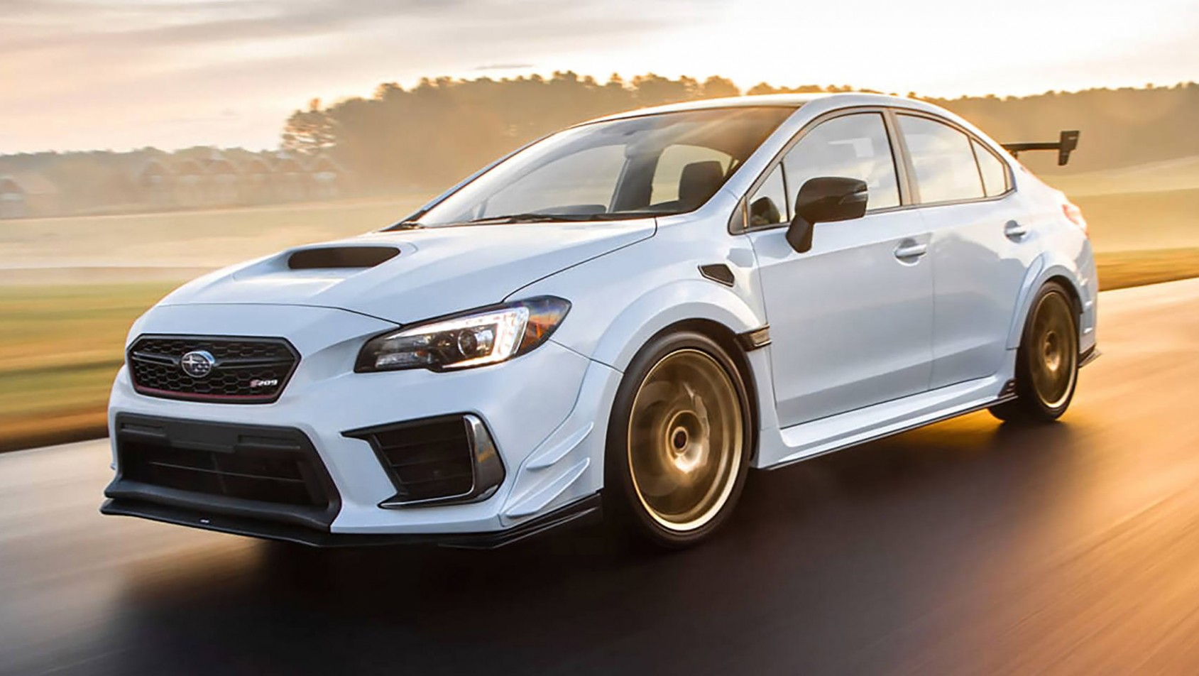 Subaru WRX STI na torze