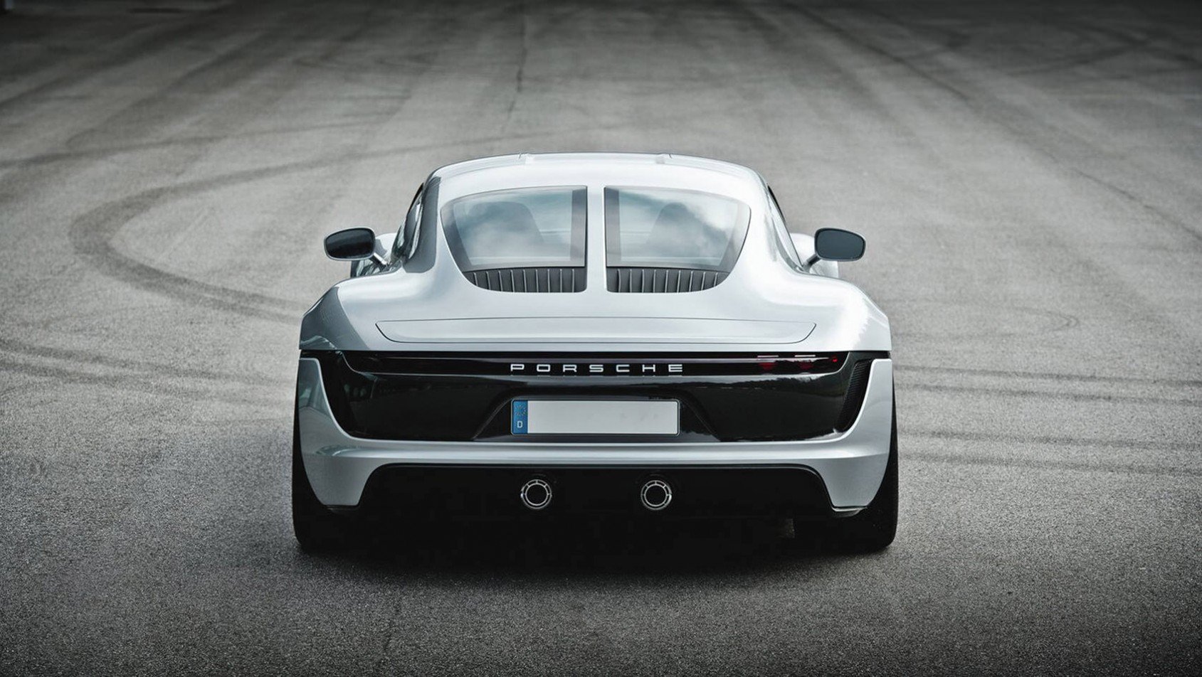 Porsche 718 Boxter/Cayman Porsche 718 tył auta