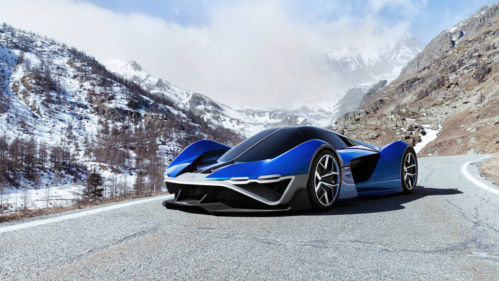 Alpine A4810 Concept w Alpach