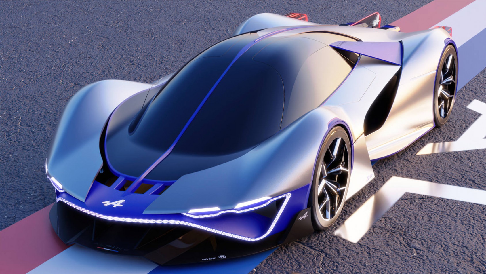 Alpine A4810 Concept - niesamowita sylwetka auta