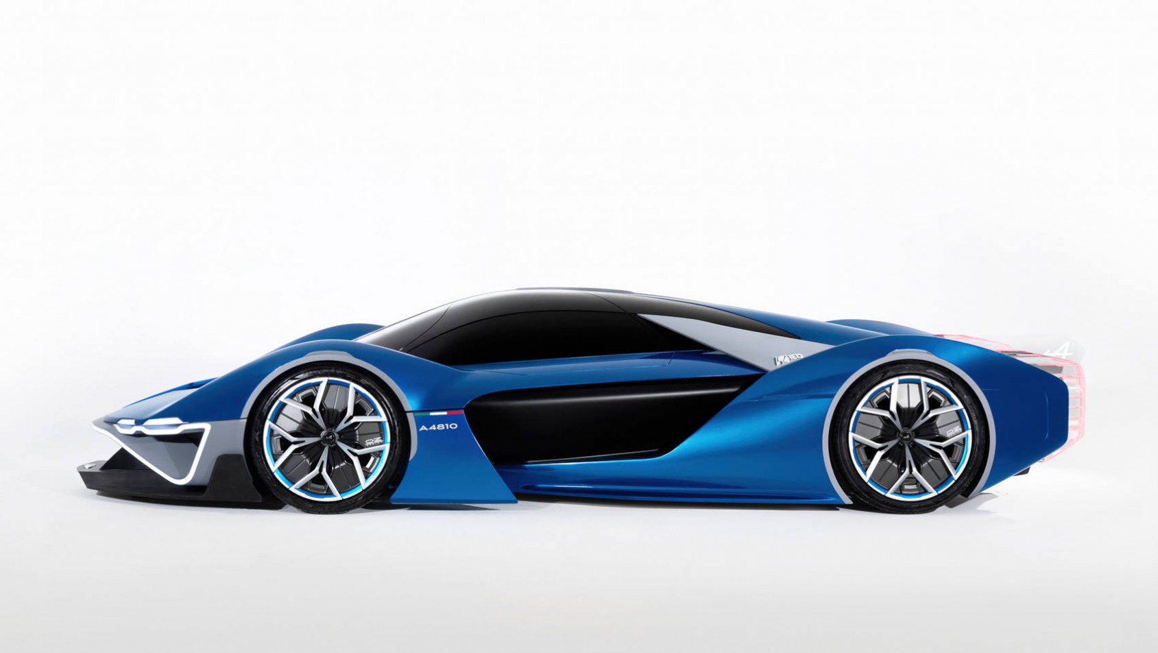 Alpine A4810 Concept - sylwetka auta