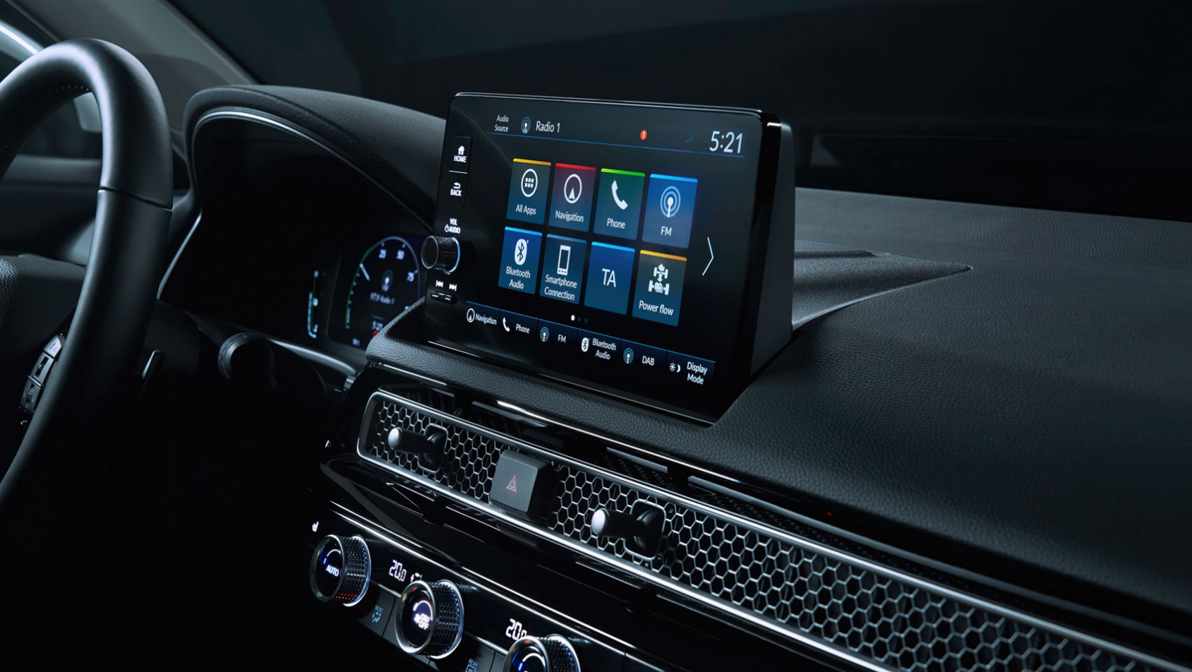 Honda Civic 9-calowy ekran dotykowy 