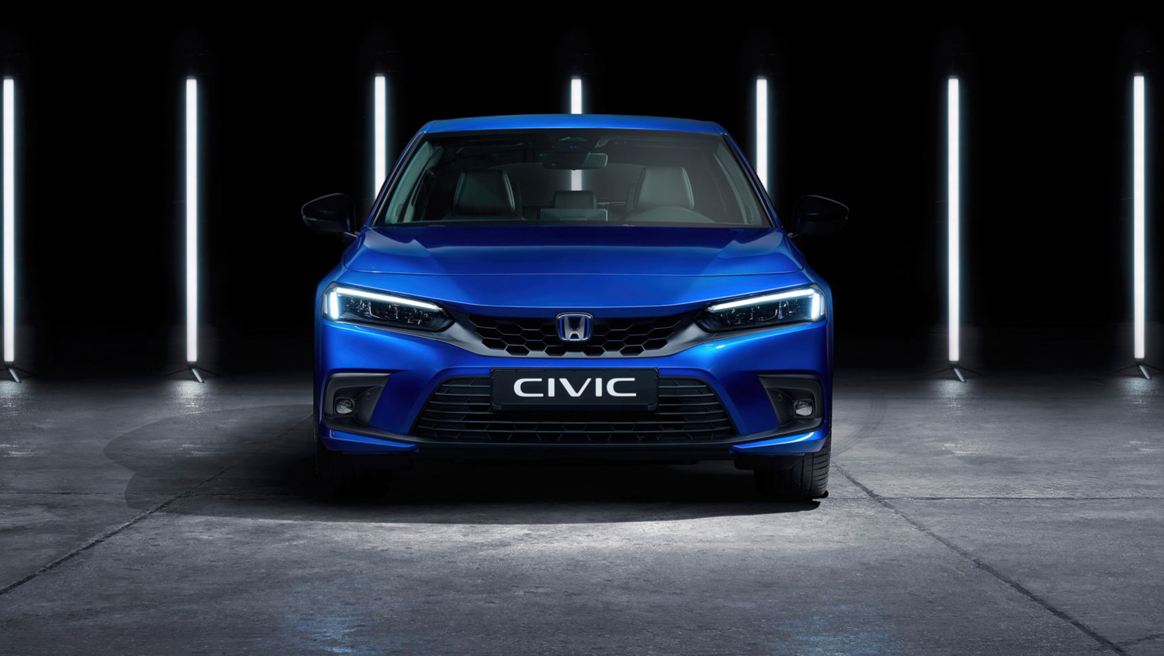 Honda Civic eHEV z przodu