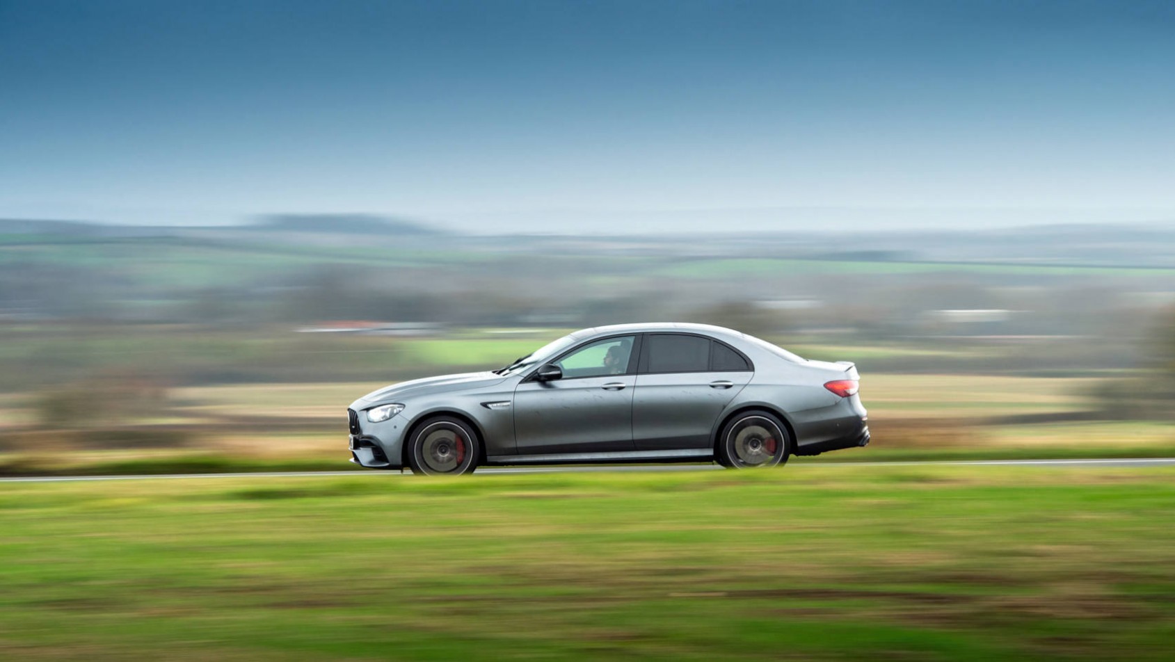 Mercedes-AMG E63 S w ruchu