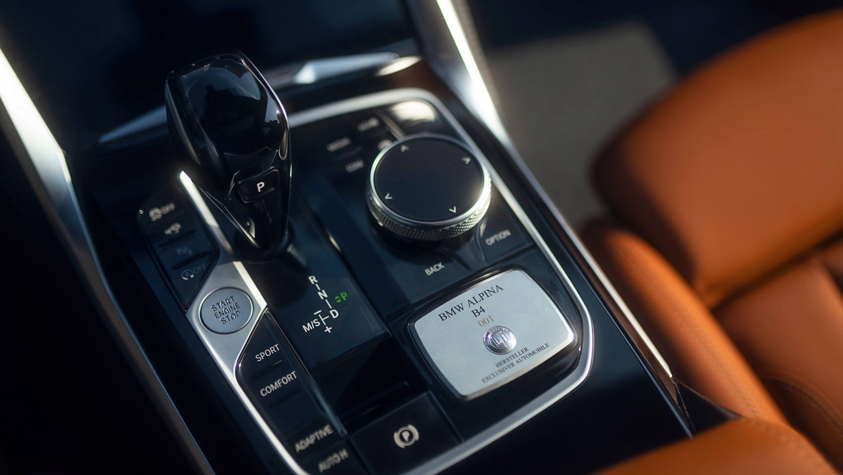 Nowa Alpina B4 panel centralny