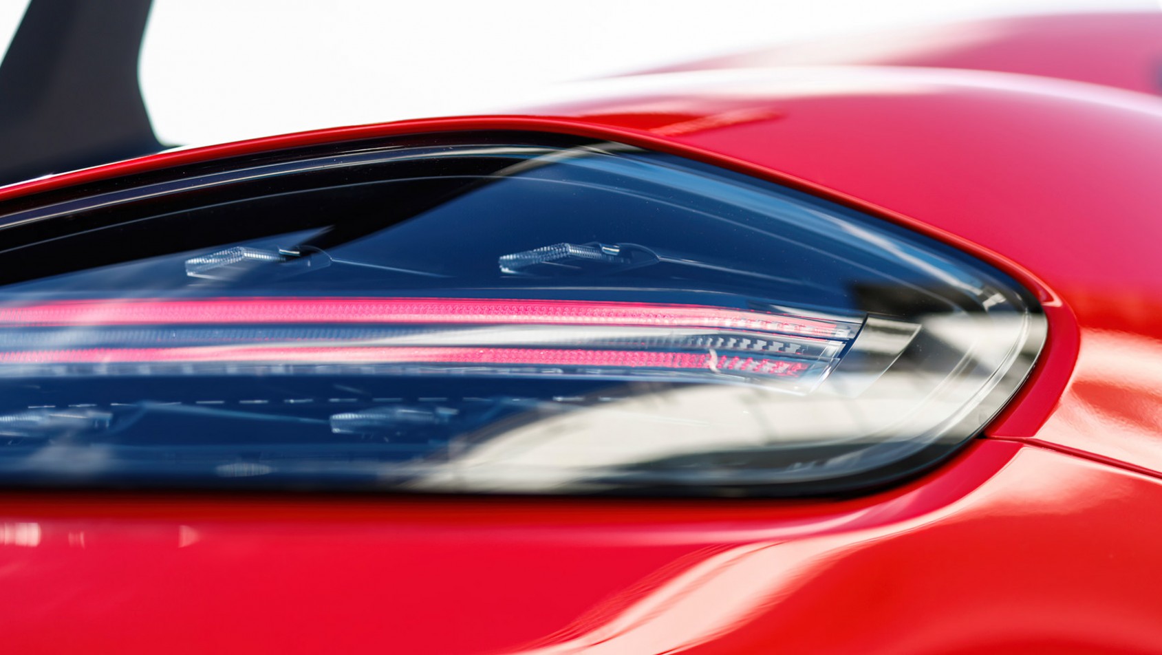 Porsche Cayman GT4 RS światła tylne