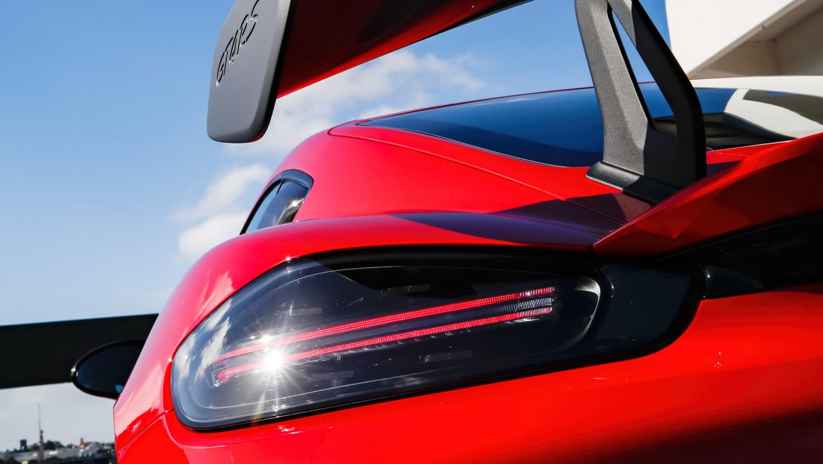 Porsche Cayman GT4 RS światła tylne