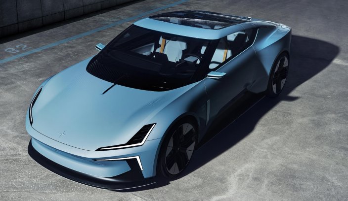 Polestar O2 z lotu ptaka