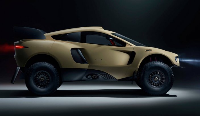 Prodrive Hunter BRX T1+ wyjechał na drogi publiczne prosto z Dakaru Prodrive Hunter BRX T1+