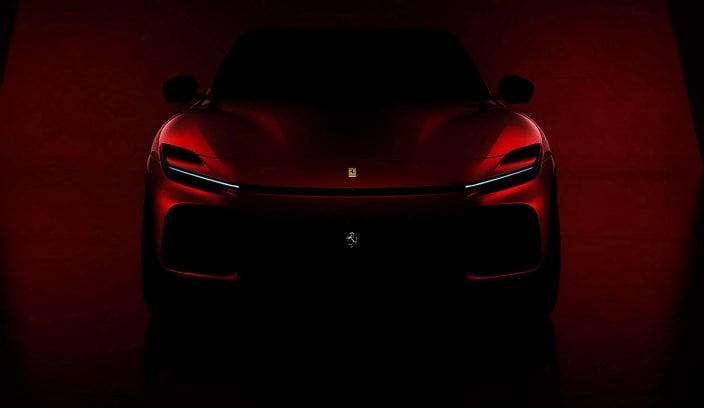 Ferrari Purosangue - mamy pierwsze oficjalne zdjęcie SUV-a Ferrari Ferrari Purosangue pierwsze zdjęcie
