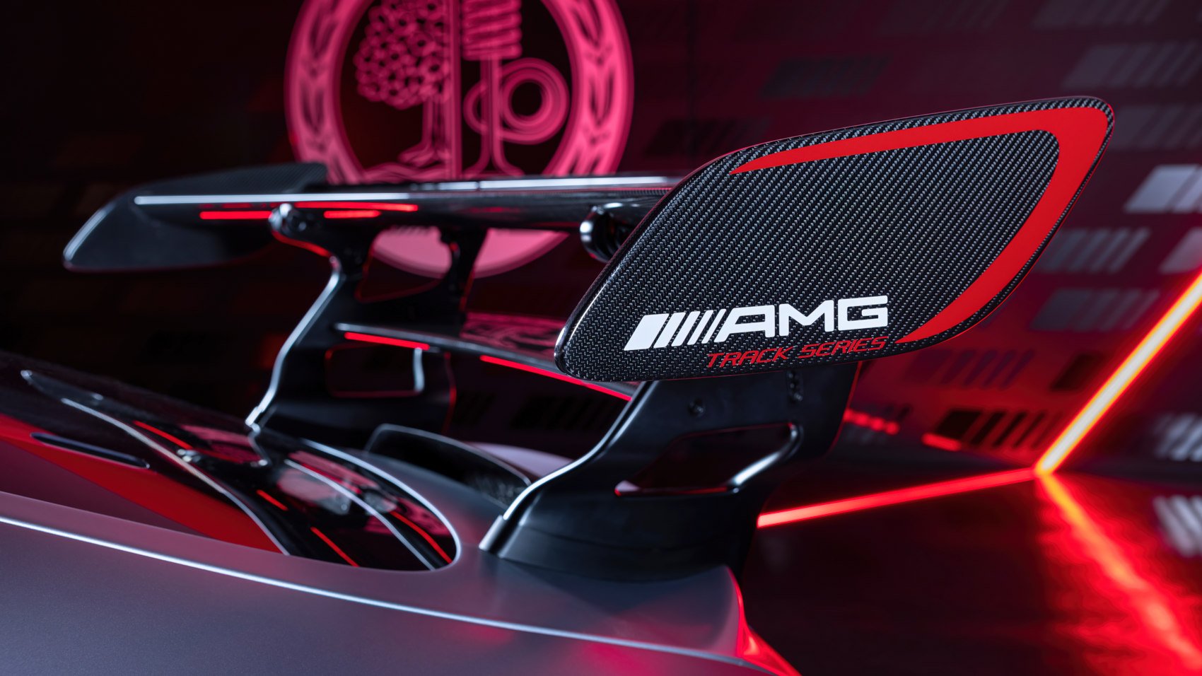 Mercedes AMG GT Track Series - tylne skrzydło