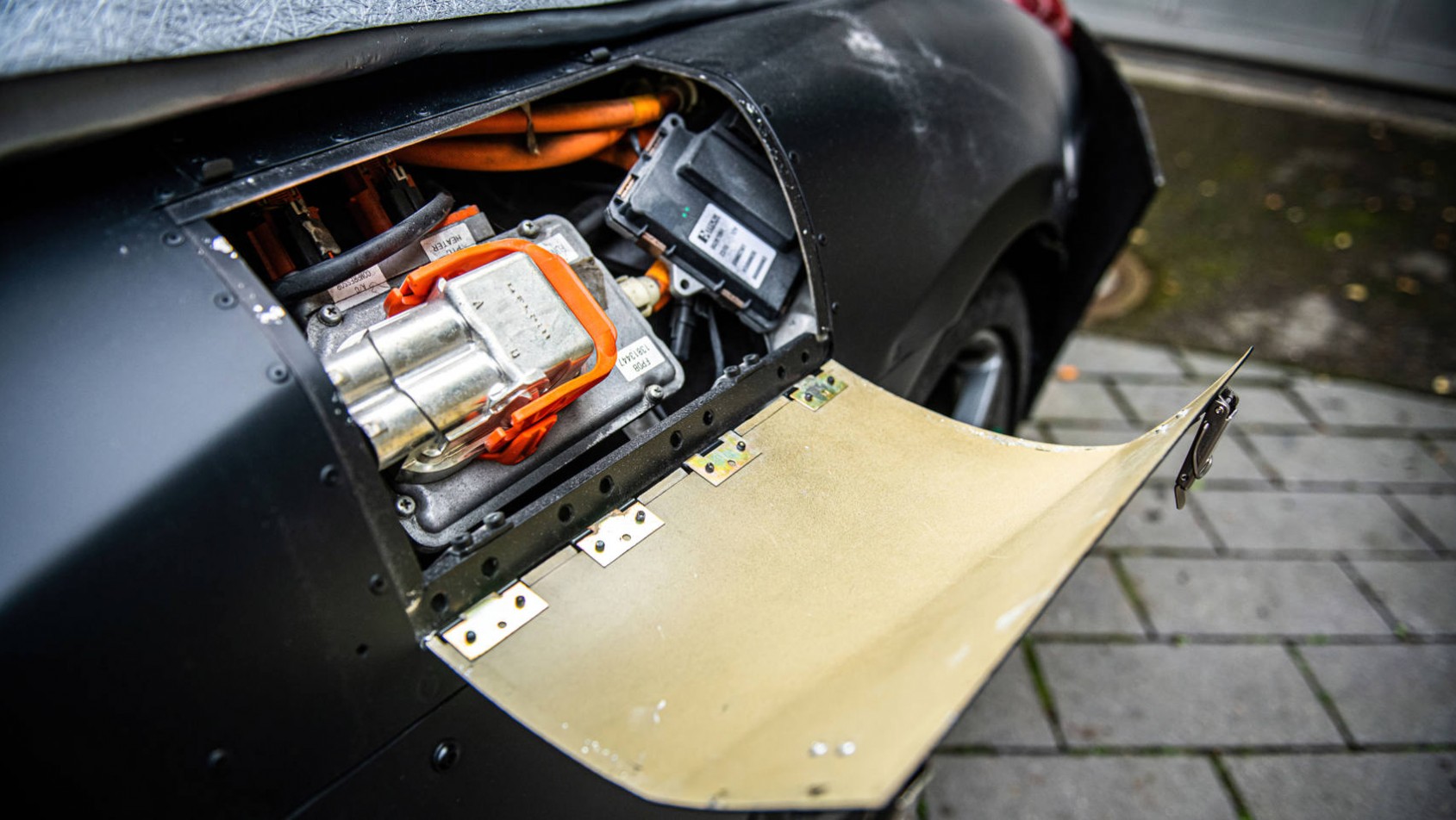 Prototyp testowy LaFerrari - zbliżenie na detale