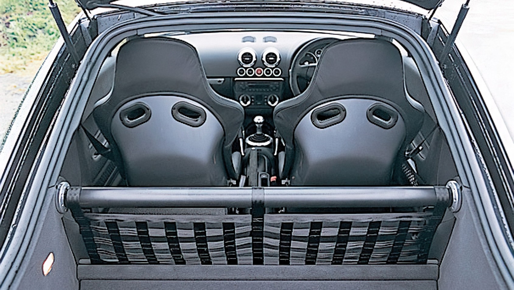 Audi TT widok z góry