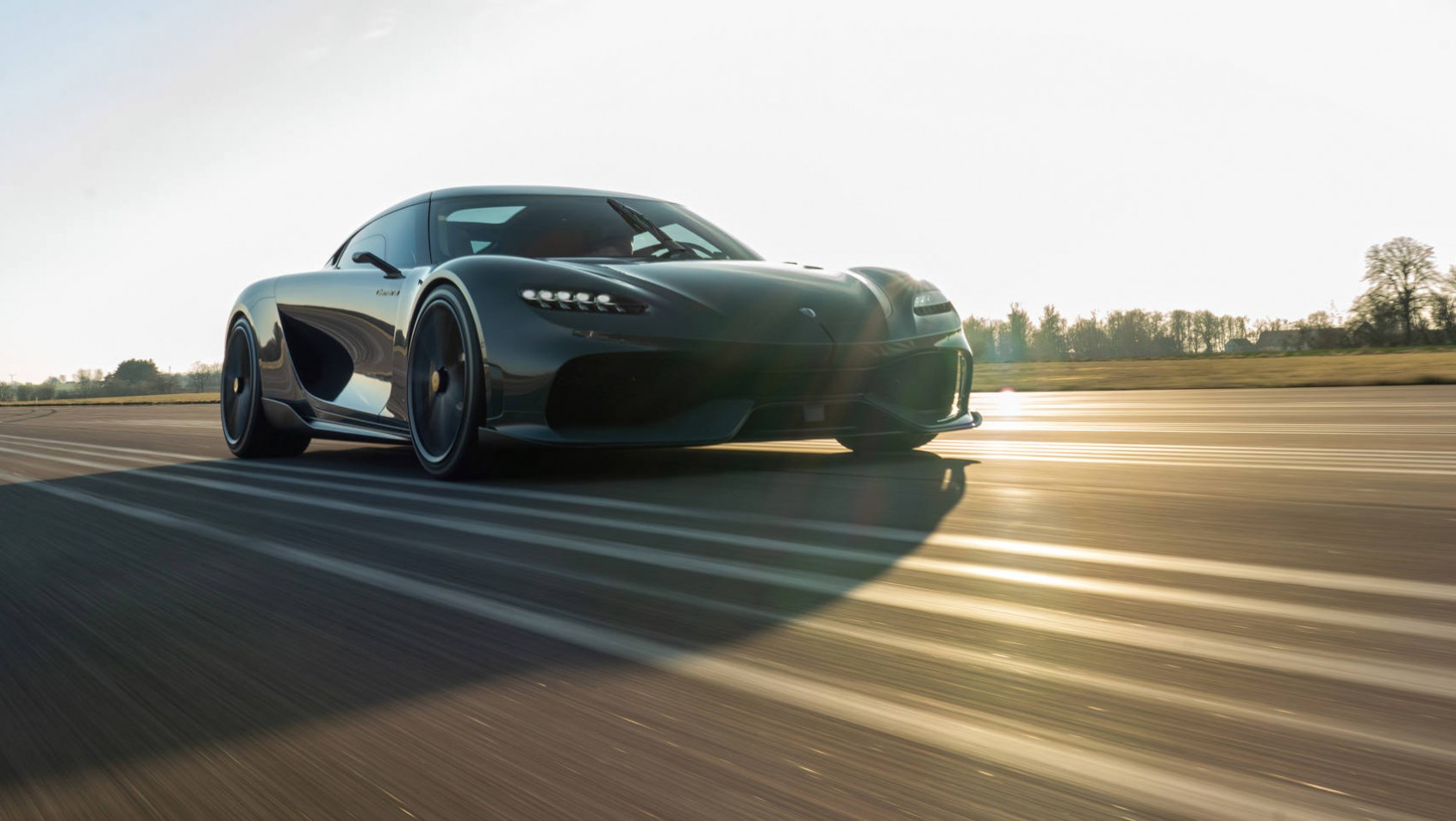 Koenigsegg Gemera - podczas testó na torze