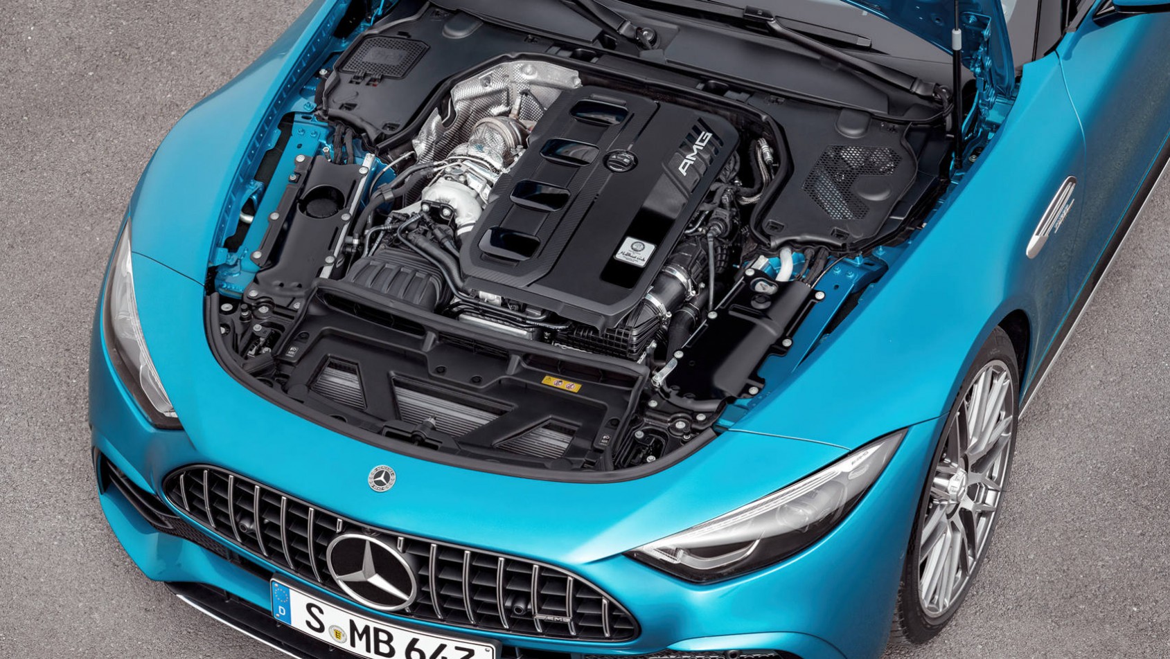 Debiutuje Mercedes-AMG SL43 Silnik Mercedesa AMG SL43