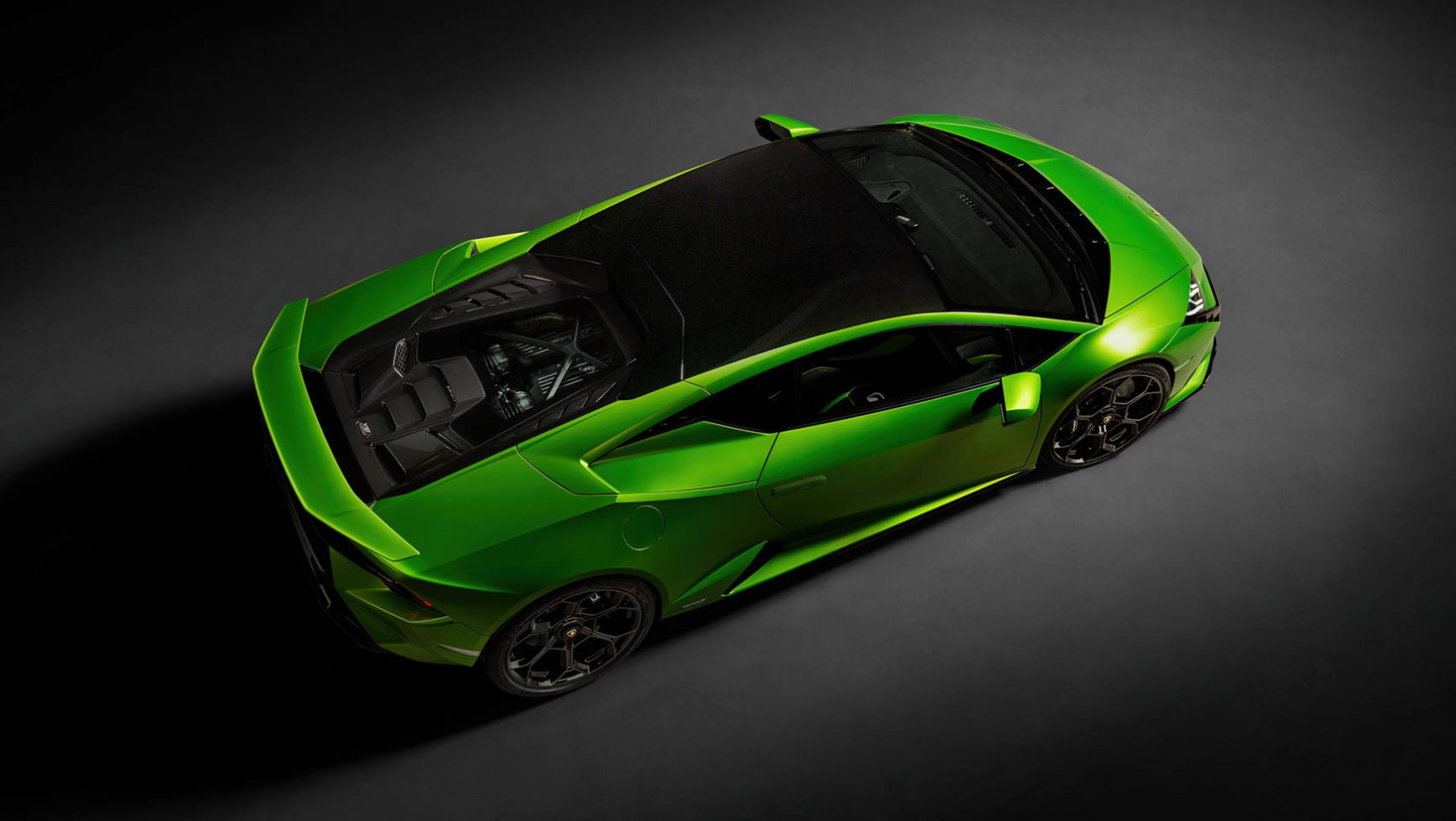 Lamborghini Huracan Tecnica z lotu ptaka
