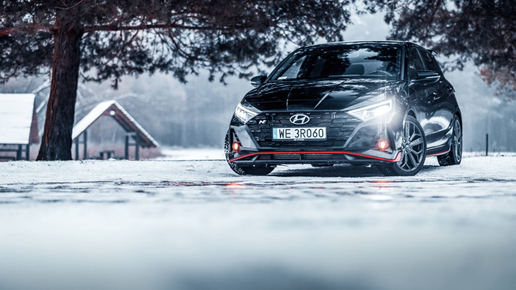 Hyundai i20 N - zimowa sesja