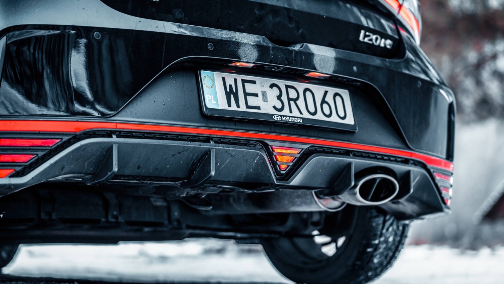 Hyundai i20 N - agresywny dyfuzor