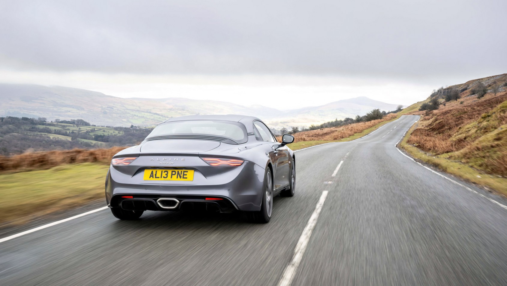 Alpine A110 GT z tyłu