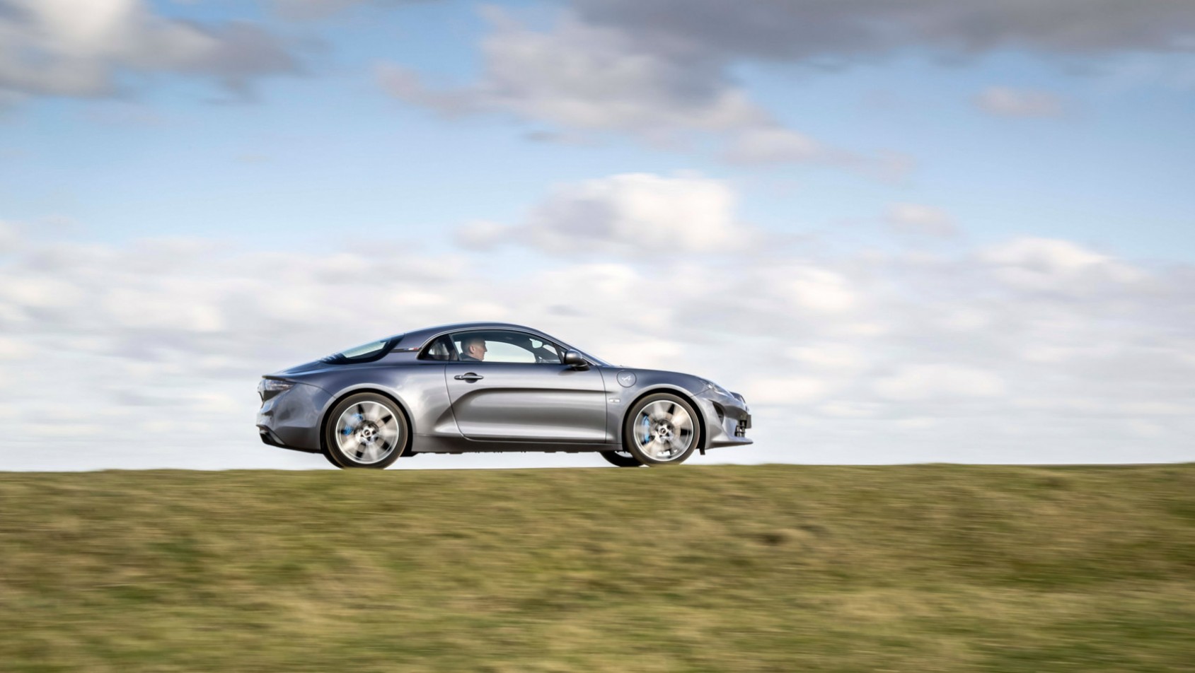 Alpine A110 GT sylwetka z boku