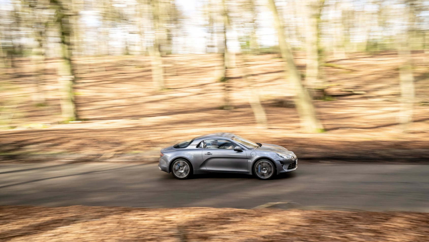 Alpine A110 GT w ruchu