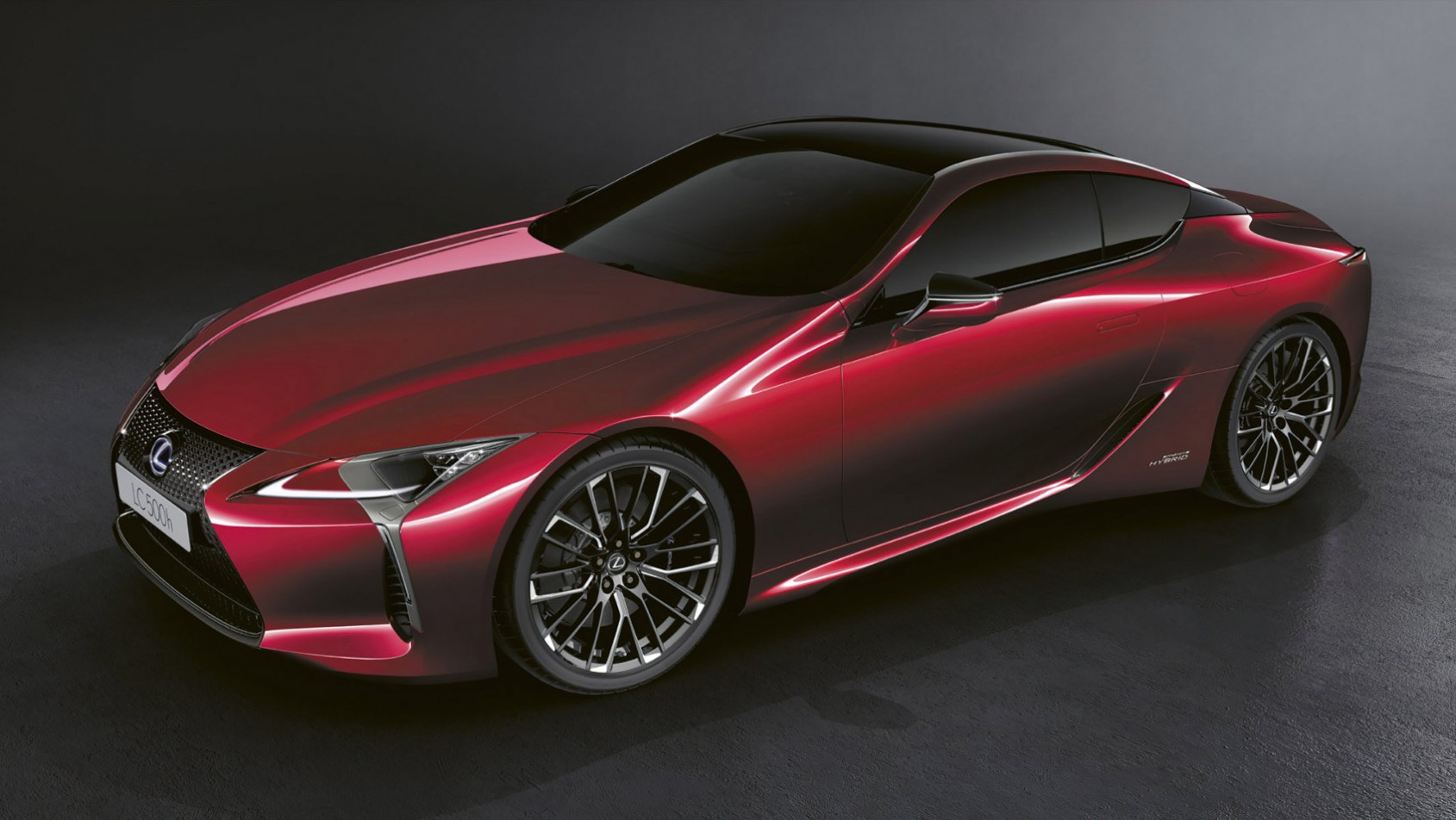 Lexus LC500 Hokkaido sylwetka