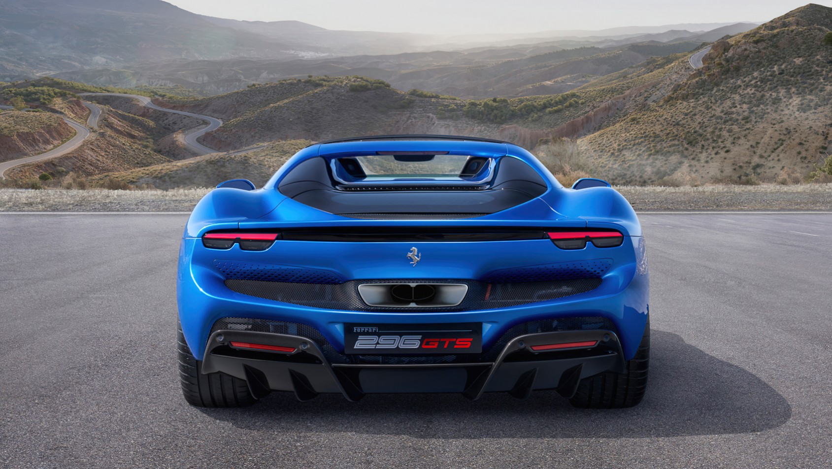 Ferrari 296 GTS - tył auta