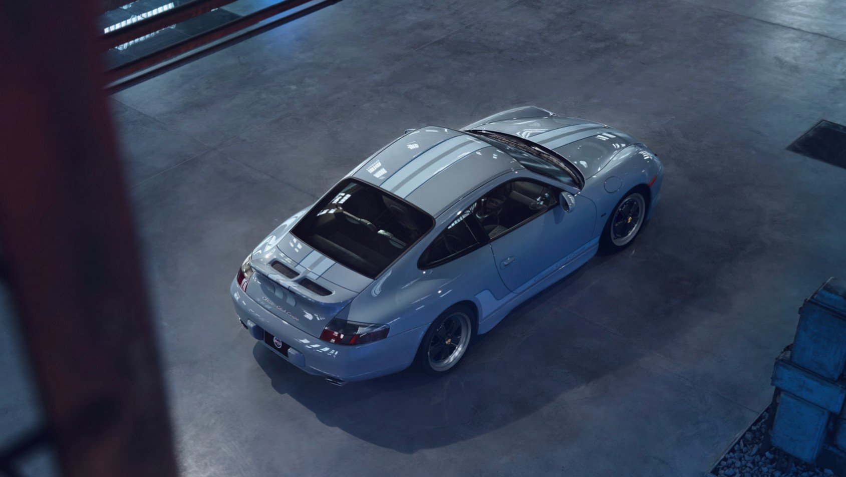 Porsche 911 Classic Club Coupe - z lotu ptaka