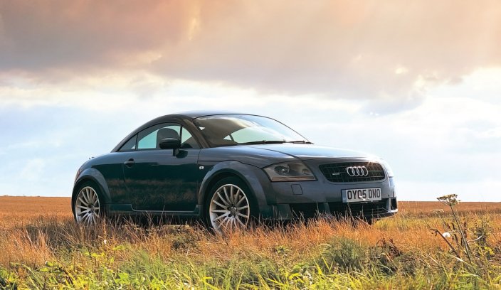 Audii TT mk1 sylwetka