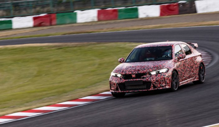 Nowa Honda Civic Type R na torze Suzuka