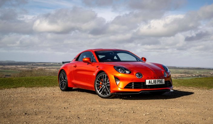 Alpine A110 sylwetka