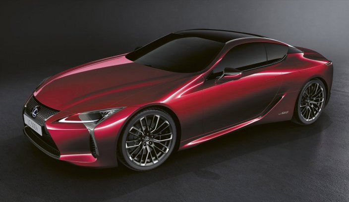 Lexus LC500 Hokkaido sylwetka