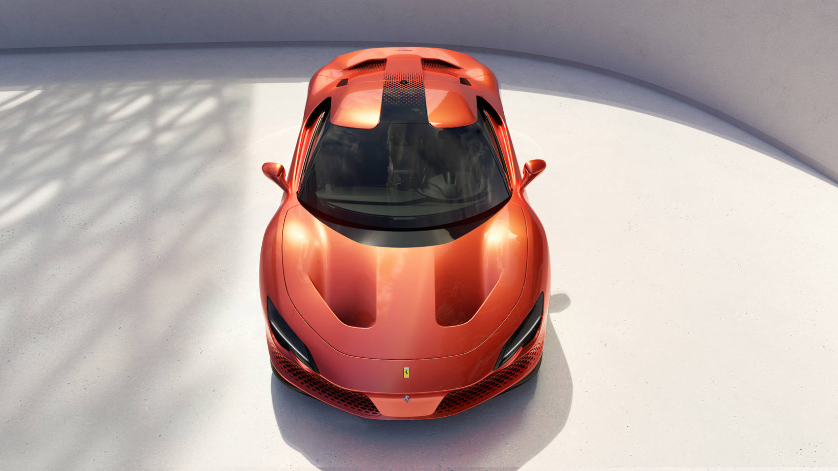 Ferrari SP48 Unica - wyjątkowy look szyby czołowej