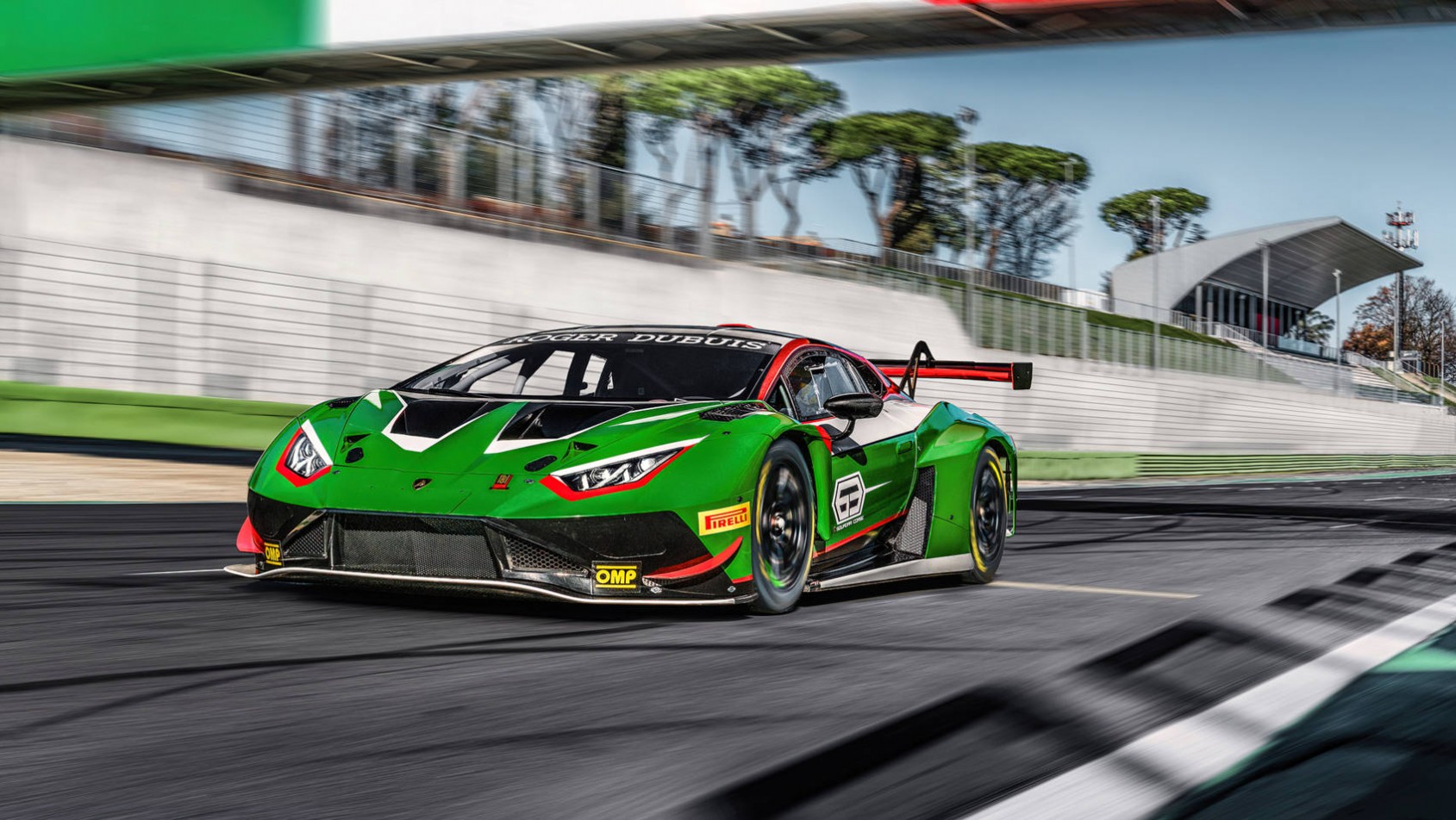 Lamborghini Squadra Corse Huracan GT3 EVO2 - na torze