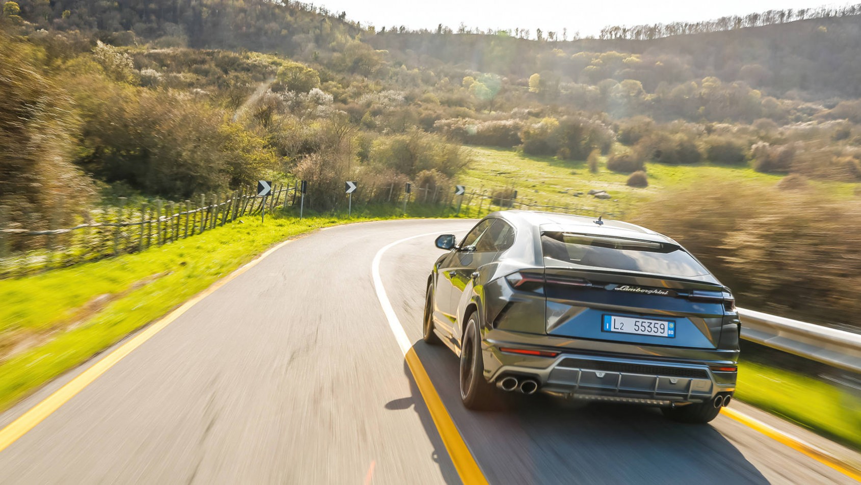 Lamborghini Urus - podczas testów