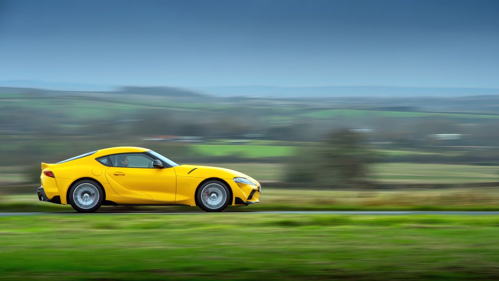 Toyota Supra GR w ruchu