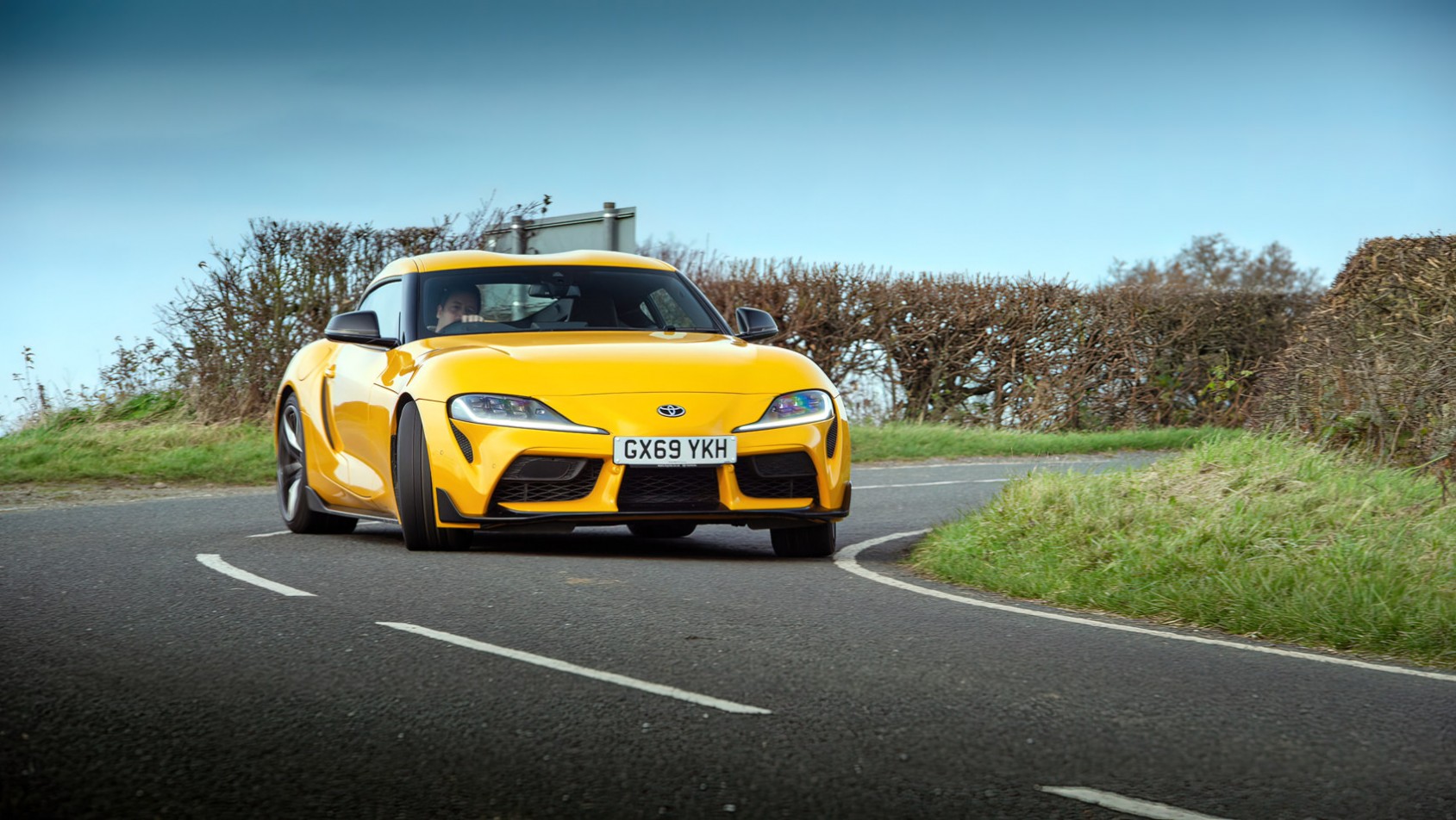 Toyota Supra GR na drodze