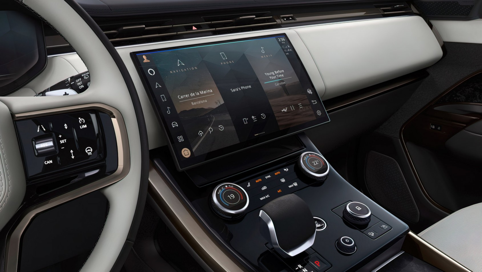 Range Rover Sport ekran