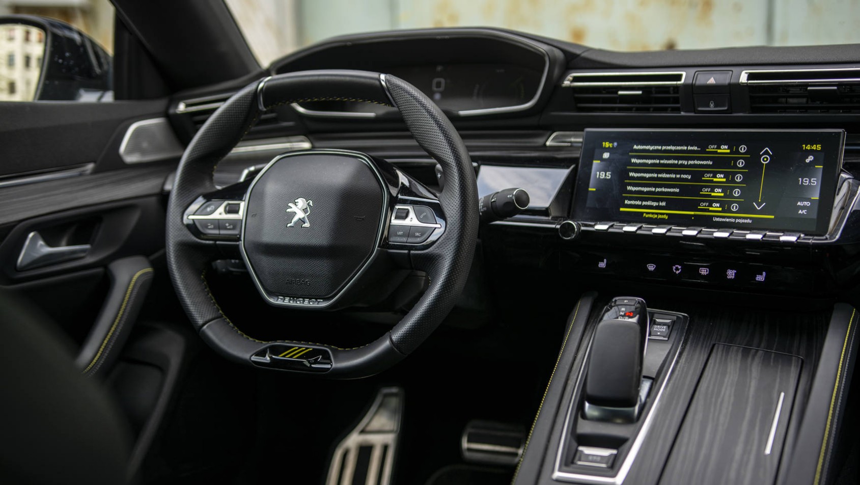 Peugeot 508 - wnętrze