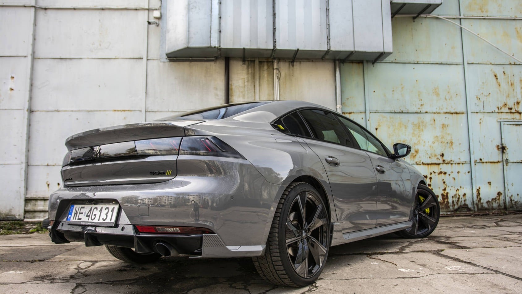 Peugeot 508 - tył auta
