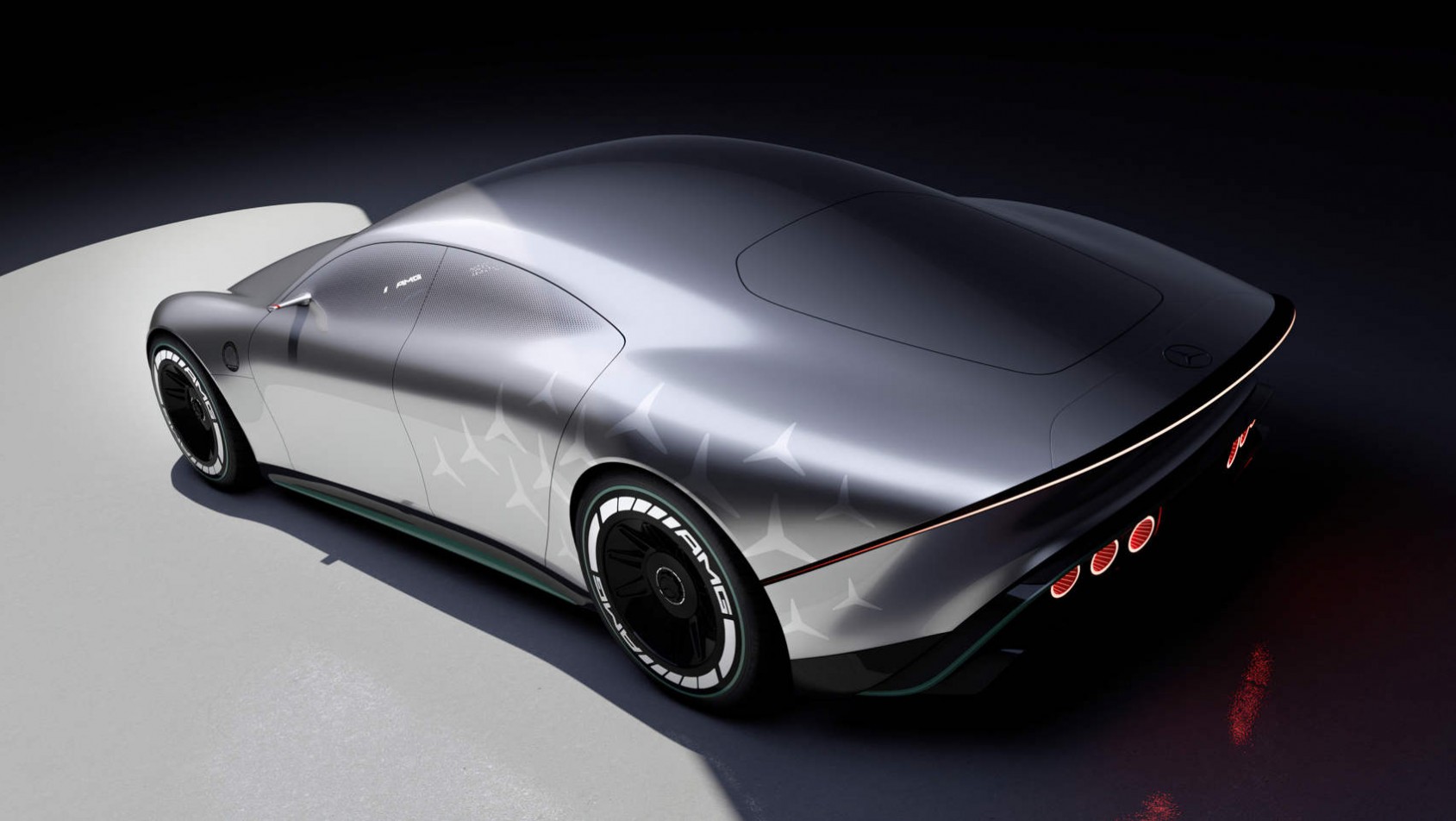 Mercedes-AMG Vision Concept z góry