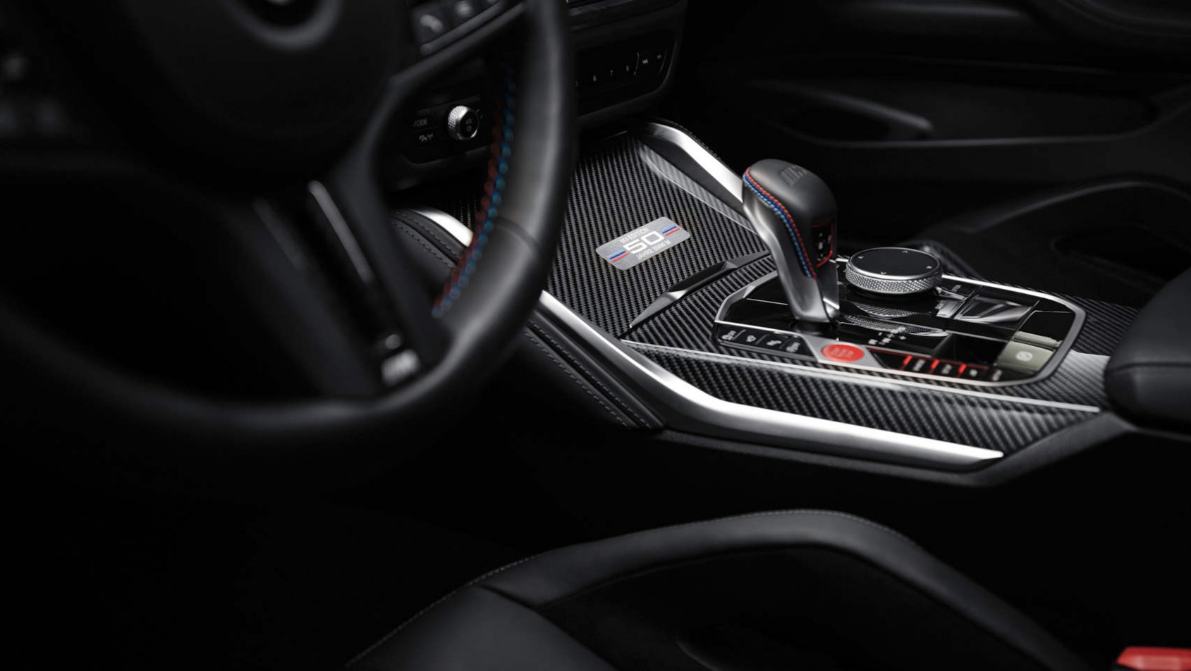 Detale wnętrza BMW M4 50 Jahre