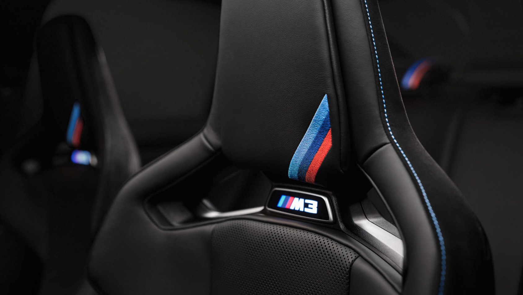 Detale wnętrza BMW M3 50 Jahre