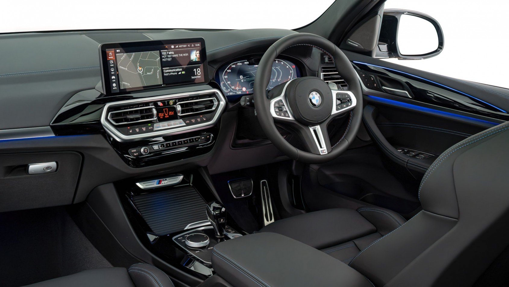 BMW X3 M40d wnętrze